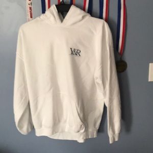 This a special white Y&R hoodie, very hard to find